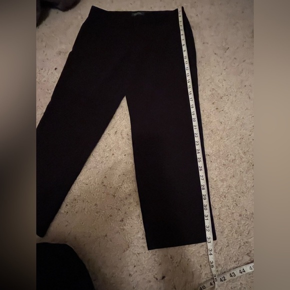 đť…şOld Navy Womens Cropped Front Side Pocket Pants Black Size 6 - Picture 7 of 9
